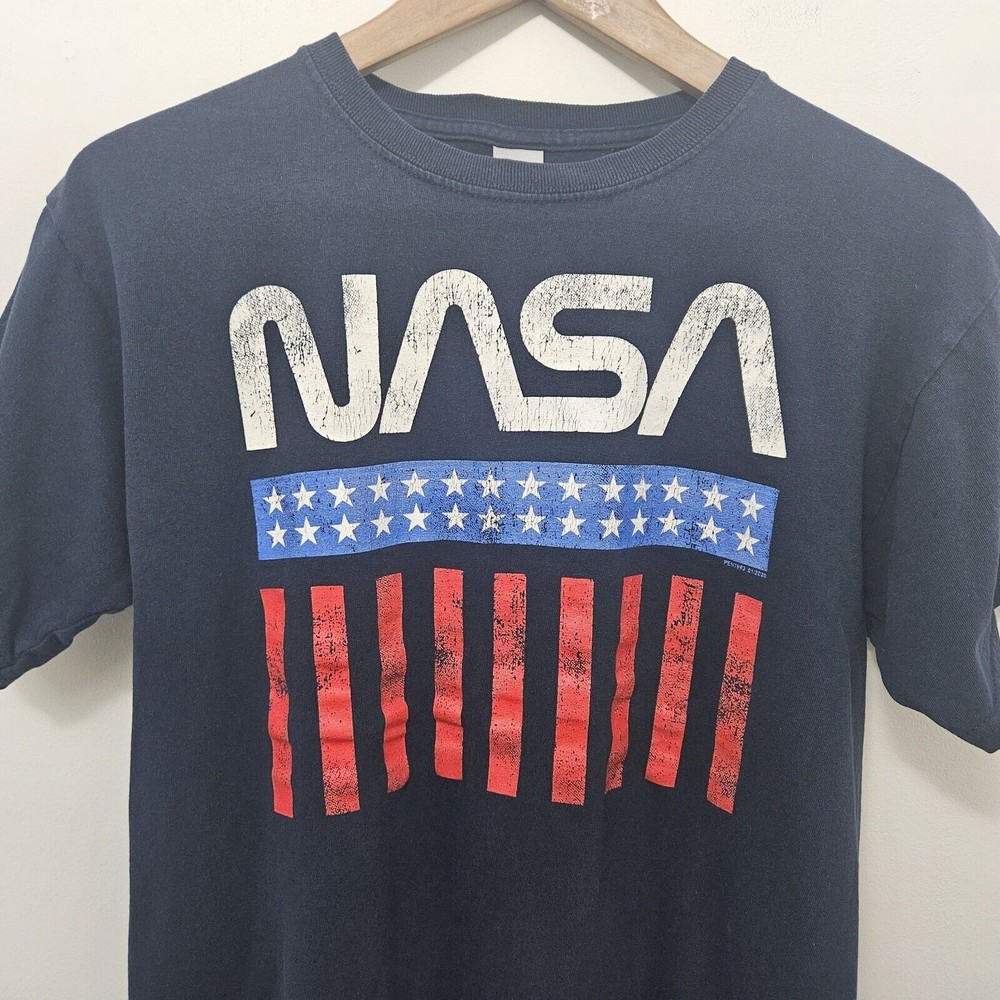 NASA Kids Crew Neck T Shirt Graphic Print Size XL Youth